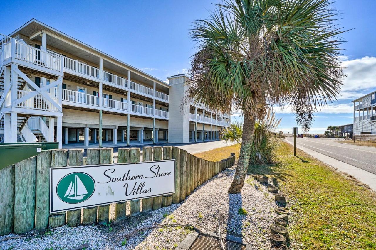Oak Island Beachfront Condo With Community Pool Exterior foto