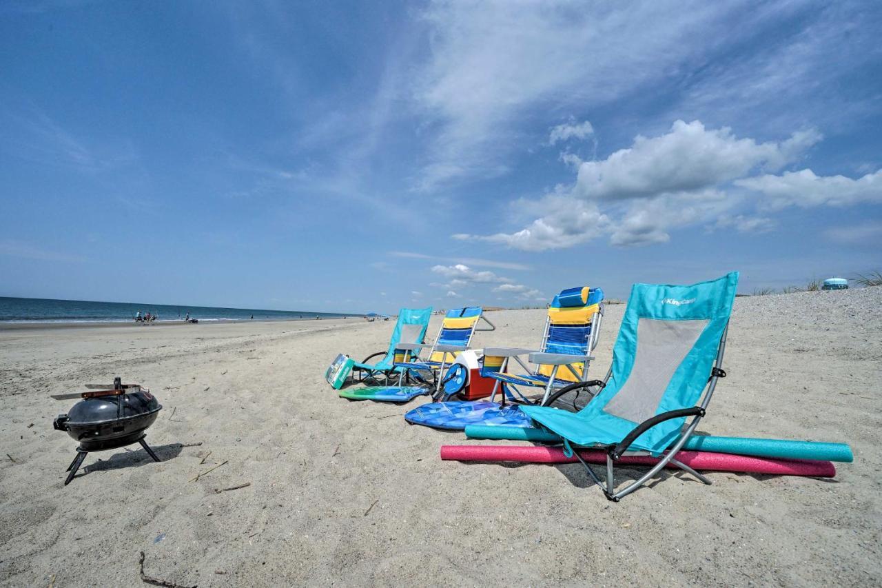 Oak Island Beachfront Condo With Community Pool Exterior foto